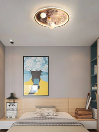 Plafonnier LED Lune Enfants - Edition spéciale Dessin Animé | Marco Lucetti