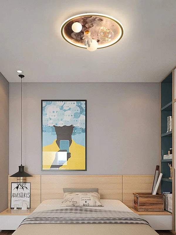 Plafonnier LED Lune Enfants - Edition spéciale Dessin Animé | Marco Lucetti