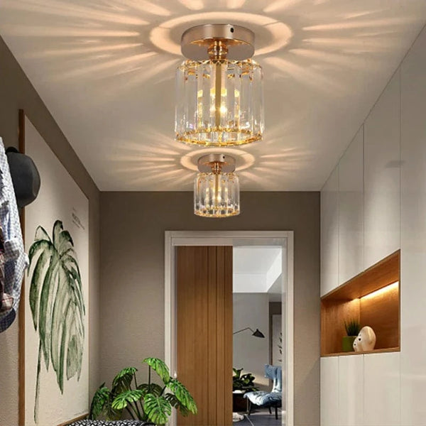 Plafonnier LED Luxe Cristal pour Salon | Marco Lucetti