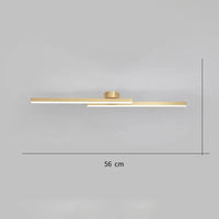 Plafonnier LED Luxe pour Chambre | Marco Lucetti Style B 56CM Or / Avec télécommande