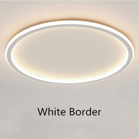 Plafonnier LED Marisol : Style Moderne en Anneau Métallique | Marco Lucetti Blanc / Chaude / D40 cm