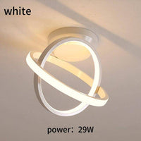 Plafonnier LED Métal Design | Marco Lucetti Blanc / Chaude