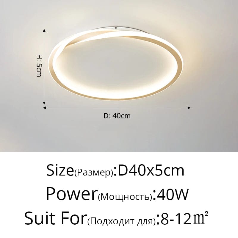 Plafonnier LED Meteor : l'éclairage intérieur moderne. | Marco Lucetti