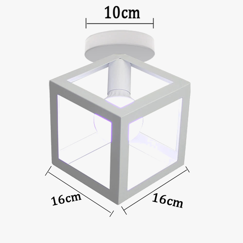 Plafonnier LED Rétro Minimaliste