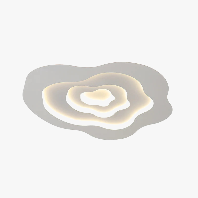 Plafonnier LED Nordique Minimaliste pour une Atmosphère Romantique