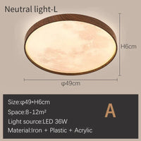 Plafonnier LED Moderne à Intensité Réglable. | Marco Lucetti A lumière neutre de 49CM
