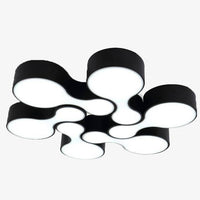 Plafonnier LED Arrondis Imbriqués