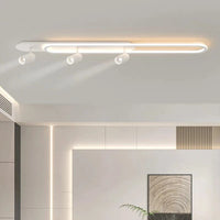 Plafonnier LED moderne avec projecteur décoratif Lumisure | Marco Lucetti