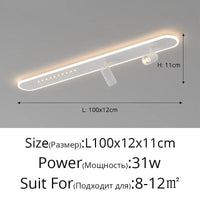 Plafonnier LED moderne avec spots gradation - Maison Intérieur | Marco Lucetti