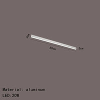 Plafonnier LED moderne en aluminium à intensité variable. | Marco Lucetti 50cm-Blanc / Intensité variable