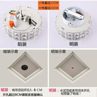 Plafonnier LED moderne en cristal pour un éclairage intérieur sophistiqué | Marco Lucetti