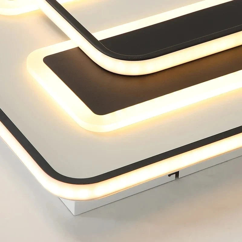 Plafonnier LED Moderne en Fer Forgé Acrylique - Décoration Intérieure de Luxe | Marco Lucetti
