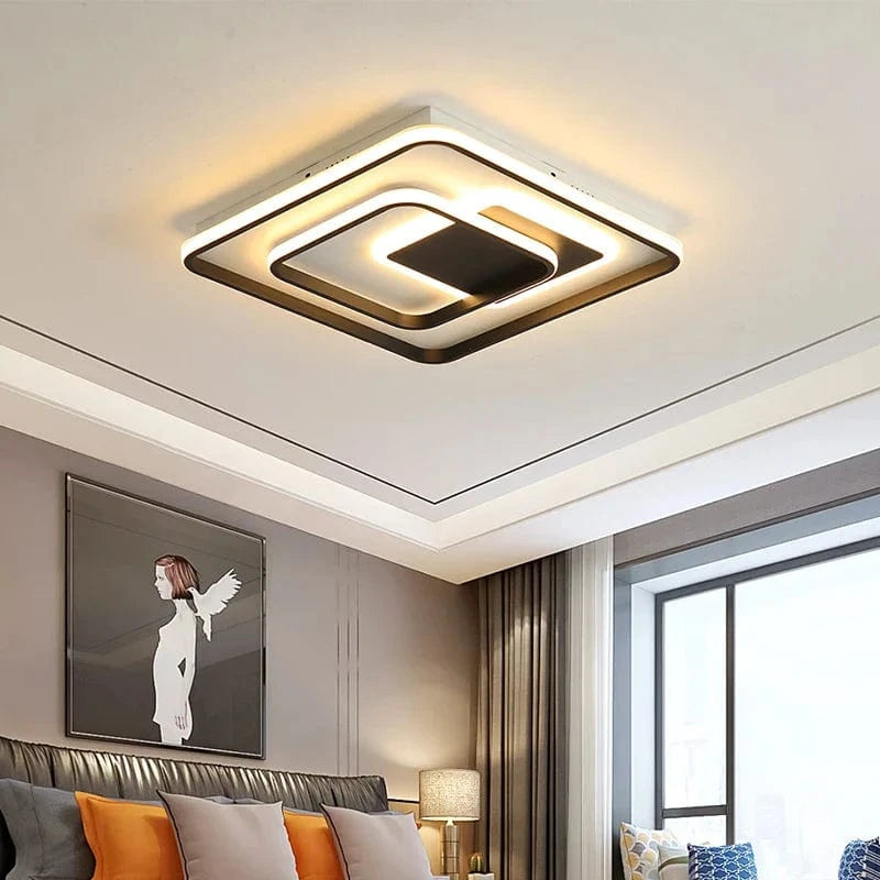 Plafonnier LED Moderne en Fer Forgé Acrylique - Décoration Intérieure de Luxe | Marco Lucetti