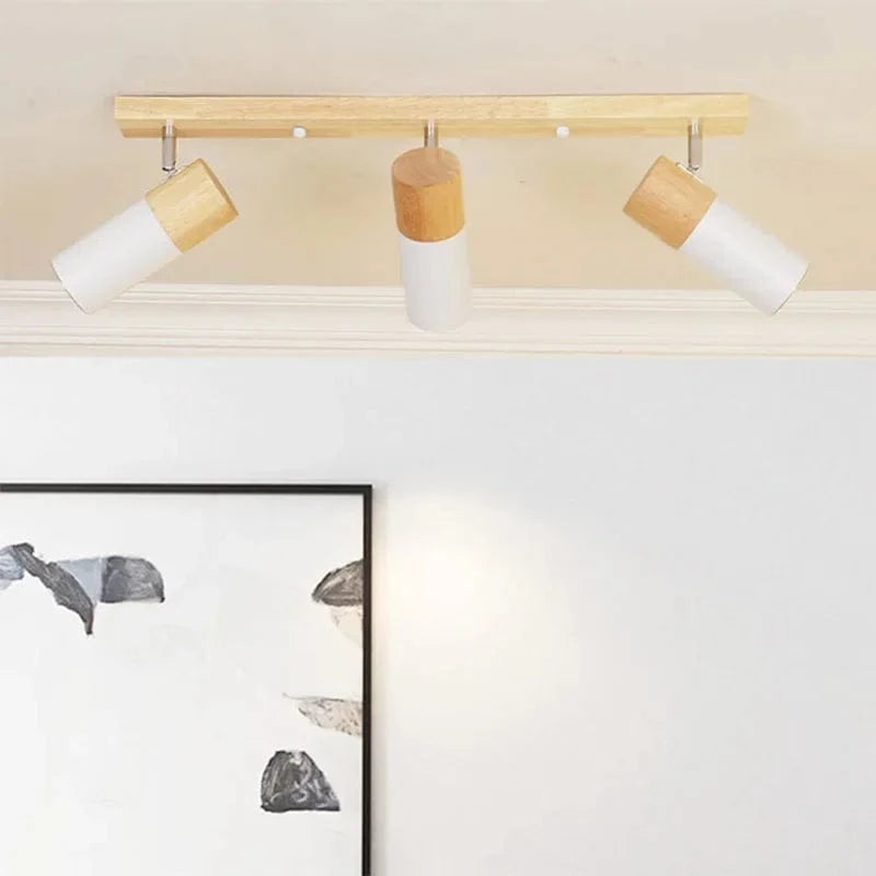 Plafonnier LED moderne en fer rotatif à 1/3 têtes - Collection lumière deluxe | Marco Lucetti