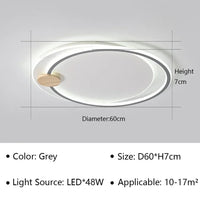 Plafonnier LED moderne et minimaliste pour décoration intérieure | Marco Lucetti