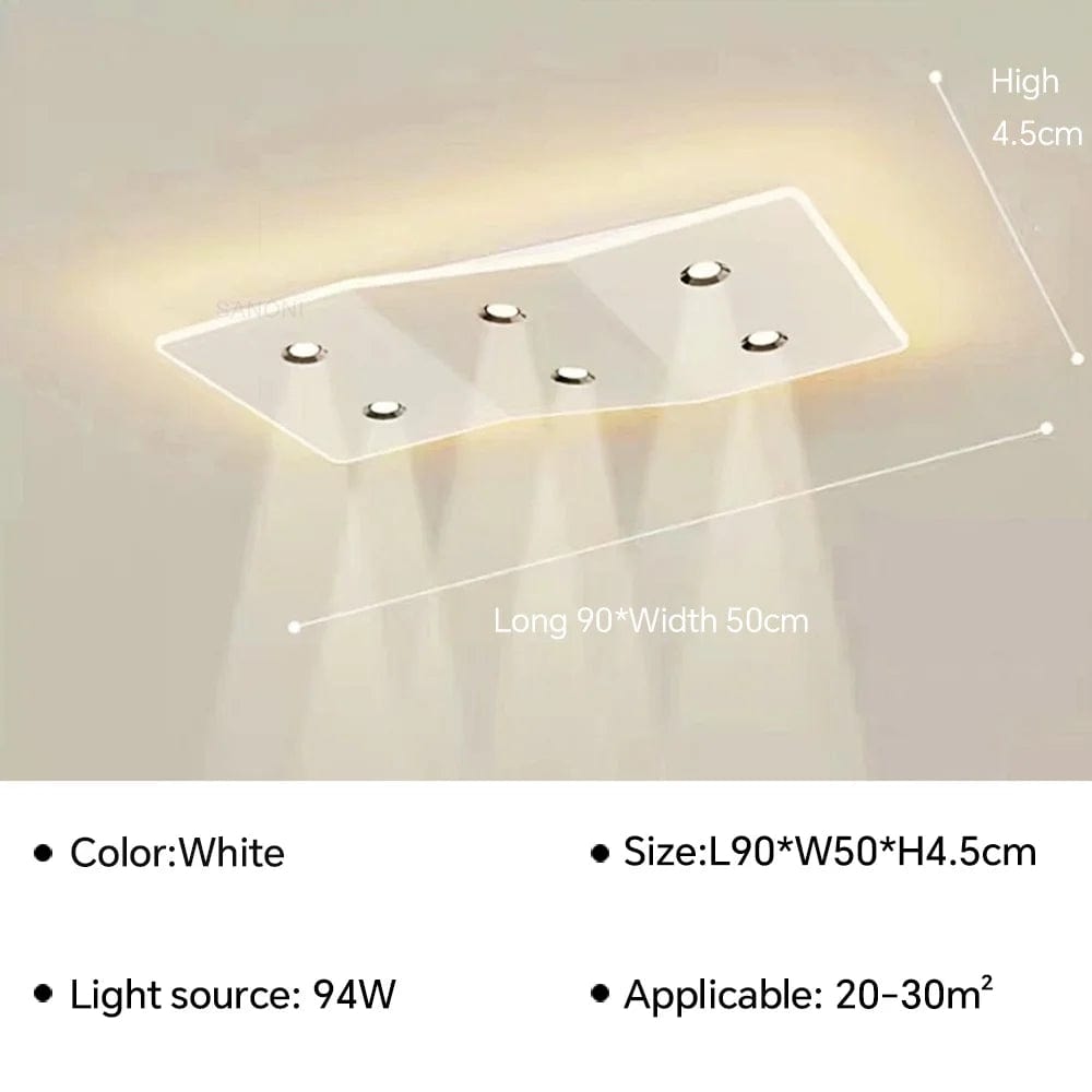 Plafonnier LED moderne - Luminance pour maison et balcon | Marco Lucetti