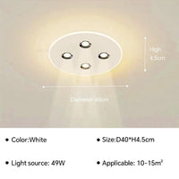 Plafonnier LED moderne - Luminance pour maison et balcon | Marco Lucetti