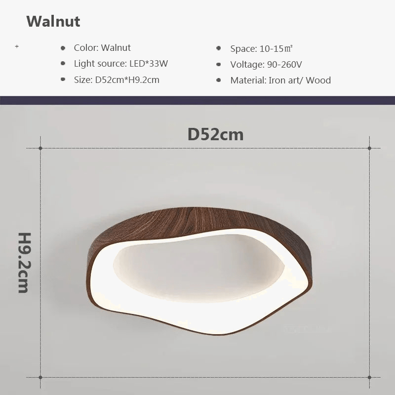 Plafonnier LED moderne minimaliste noir blanc gris en forme de fleur pour décoration intérieure | Marco Lucetti