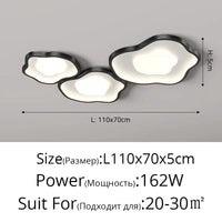 Plafonnier LED Moderne Minimaliste pour un Intérieur Épuré | Marco Lucetti C blanc 1 / Gradation infinie