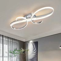 plafonnier LED moderne plaqué pour salon, chambre, couloir, foyer, salle d'étude - Lustres de plafond intérieur pour la maison | Marco Lucetti