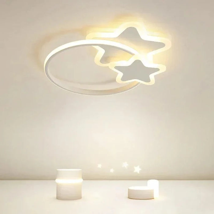 Plafonnier LED moderne pour chambre d'enfant, salon, salle à manger, bureau et couloir. | Marco Lucetti
