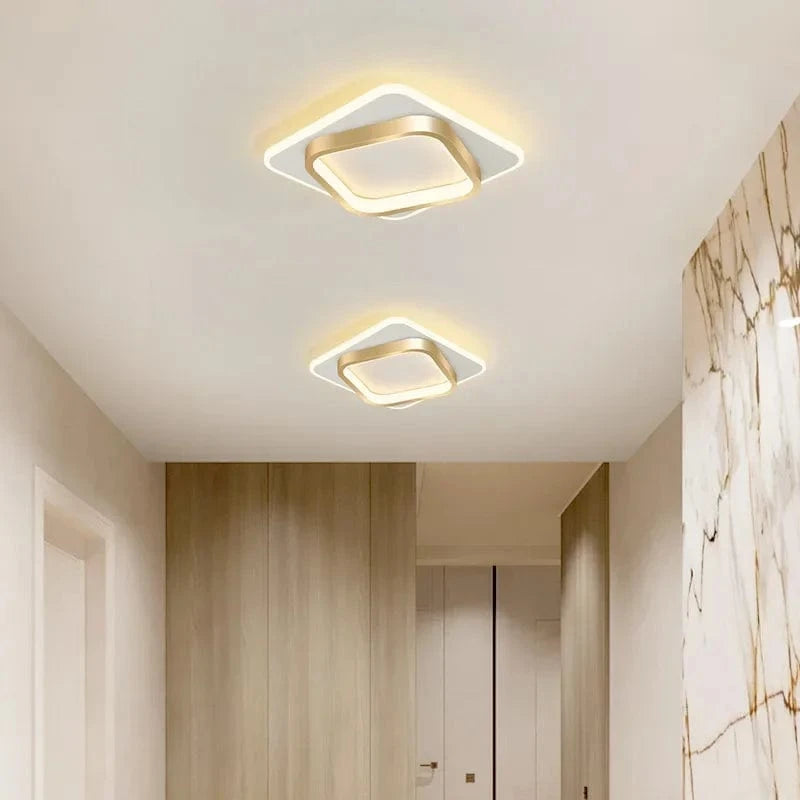 Plafonnier LED Moderne pour Couloir, Escaliers, Balcon, Chambre, Salle De Bains et Foyer | Marco Lucetti