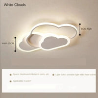 Plafonnier LED moderne pour enfants - Décoration maison tendance | Marco Lucetti Blanc nuage / P42XH6cm / Télécommande