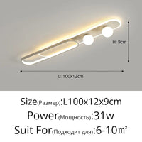 Plafonnier LED moderne pour foyer, hôtel, hall et maison - Luminart | Marco Lucetti