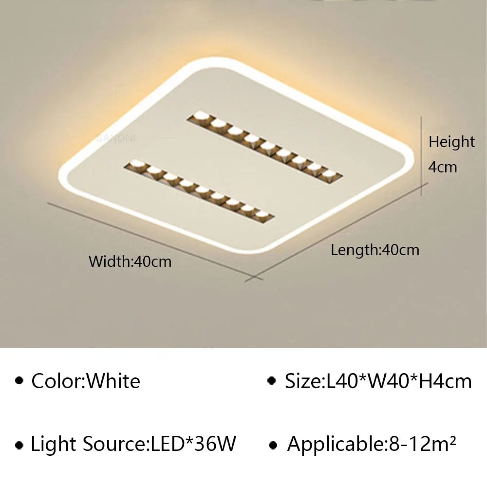 Plafonnier LED moderne pour illuminer votre maison et balcon | Marco Lucetti