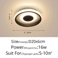 Plafonnier LED moderne pour intérieur nordique - Luminaire élégant | Marco Lucetti