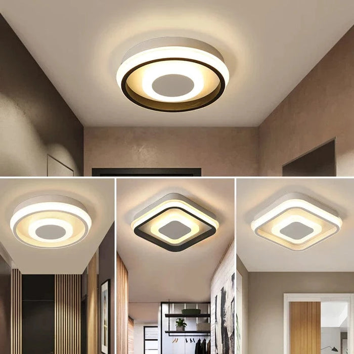 Plafonnier LED moderne pour intérieur nordique - Luminaire élégant | Marco Lucetti