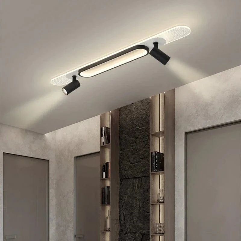 Plafonnier LED moderne pour salon et couloir: une touche de lumière design | Marco Lucetti