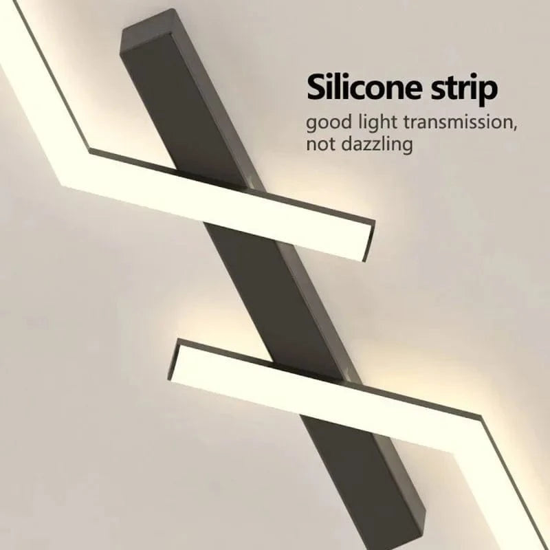 Plafonnier LED Moderne pour Salon, Salle À Manger, Chambre Principale et Bureau - Or et Noir | Marco Lucetti