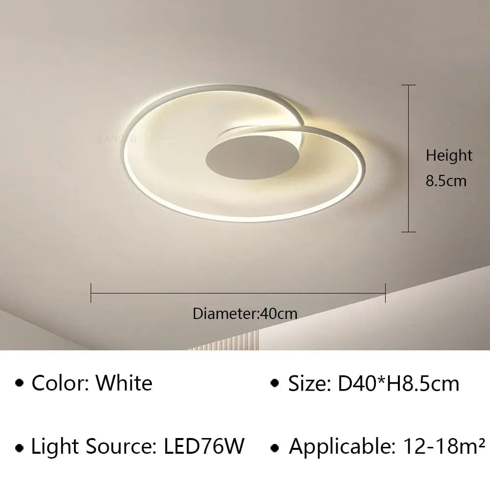 Plafonnier LED Moderne pour Salon, Salle à Manger et Chambre | Marco Lucetti