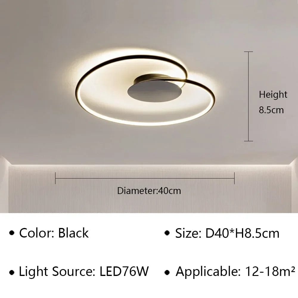 Plafonnier LED Moderne pour Salon, Salle à Manger et Chambre | Marco Lucetti