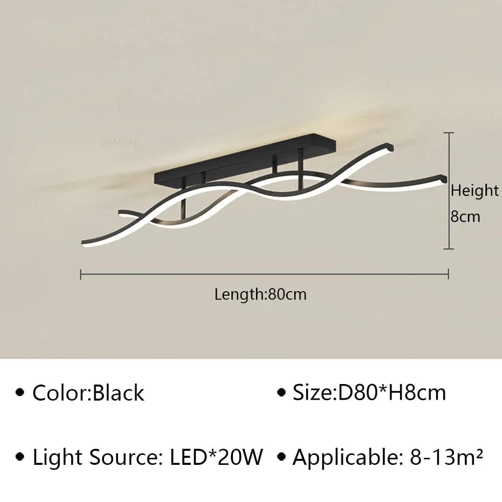 Plafonnier LED moderne pour un éclairage élégant dans votre intérieur | Marco Lucetti