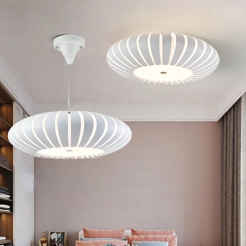 Plafonnier LED moderne pour une chambre chaleureuse et créative | Marco Lucetti