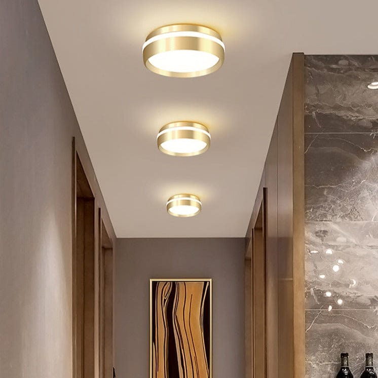 Plafonnier LED moderne rond Mibarri | Marco Lucetti