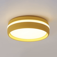 Plafonnier LED moderne rond Mibarri | Marco Lucetti Jaune / Chaude