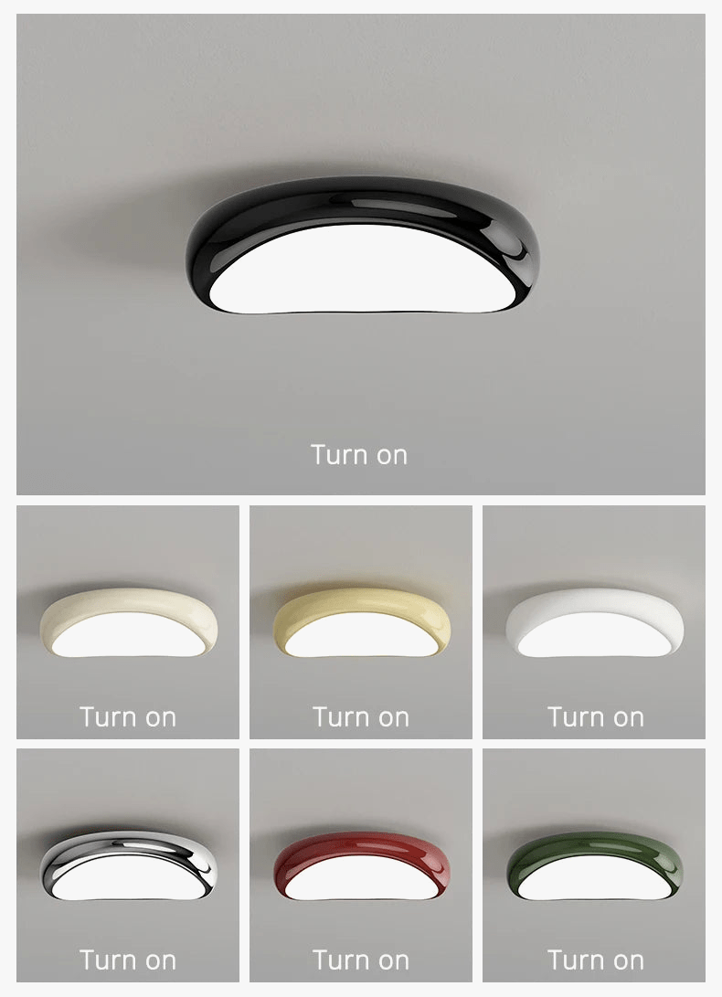 Plafonnier LED moderne rond pour éclairage domestique à montage en surface | Marco Lucetti