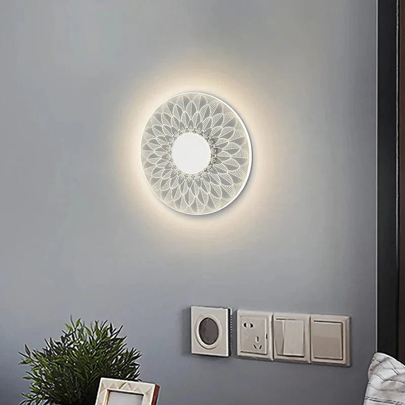 Plafonnier LED Moderne Ultra-mince pour Salon, Porche, Balcon, Couloir et Allée - Lustre Acrylique Brillant | Marco Lucetti