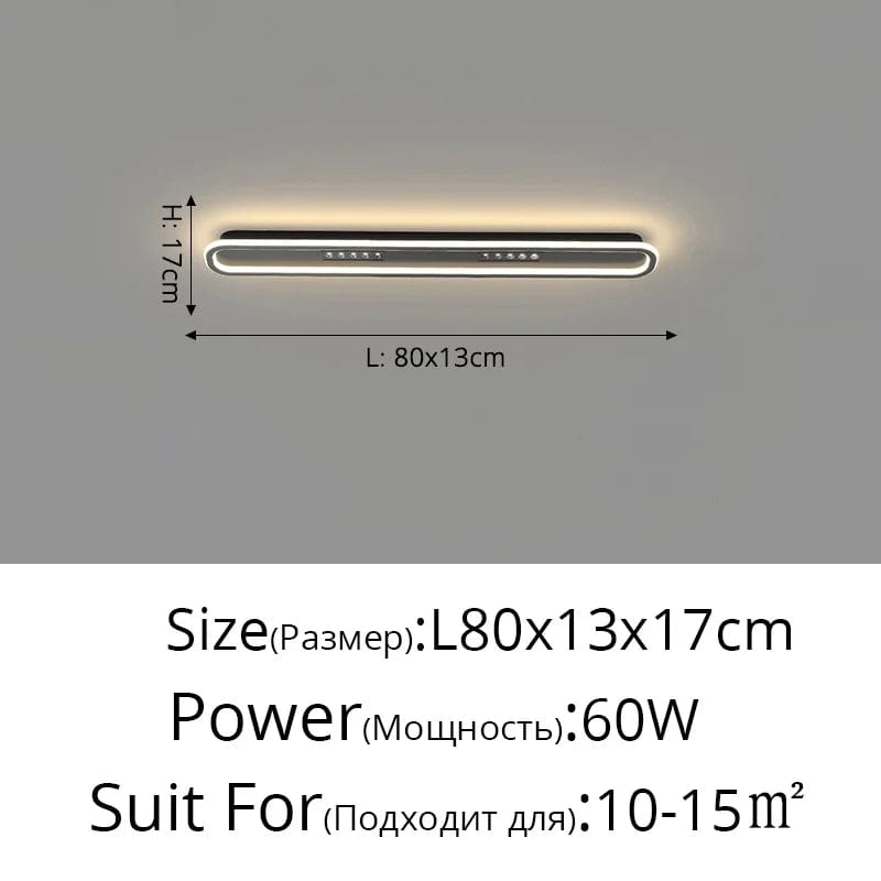 Plafonnier LED Montage en Surface pour Salon et Chambre | Marco Lucetti