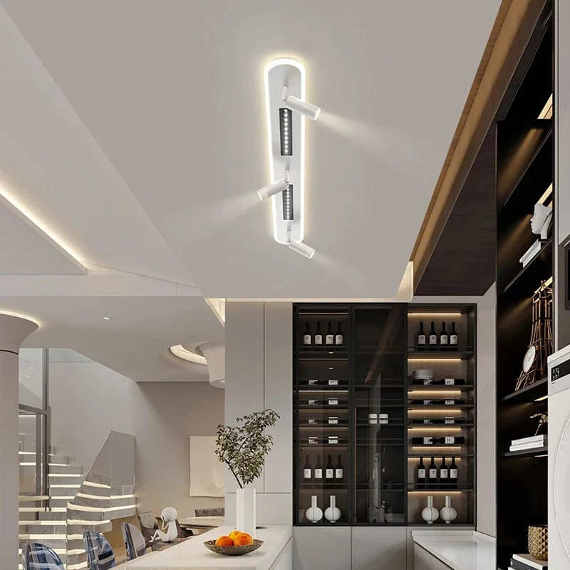 Plafonnier LED Montage en Surface pour Salon et Chambre | Marco Lucetti