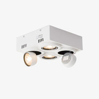 Plafonnier LED Montaine - Style Moderne et Réglable | Marco Lucetti Blanc / Chaude