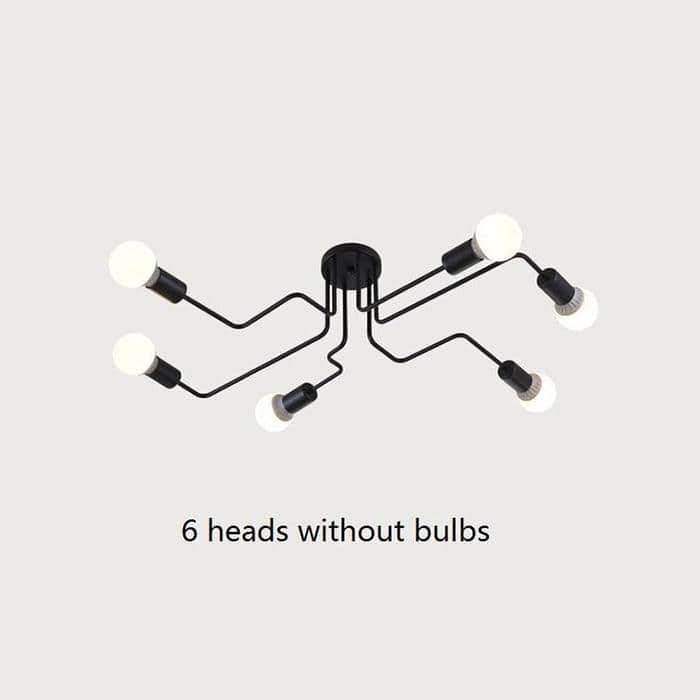 Plafonnier LED Multi-Bras | Marco Lucetti 6 lampes