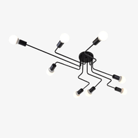 Plafonnier LED Multi-Bras | Marco Lucetti 8 lampes