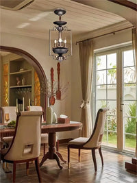 Plafonnier LED Multi-Têtes Industriel Rétro Américain | Marco Lucetti