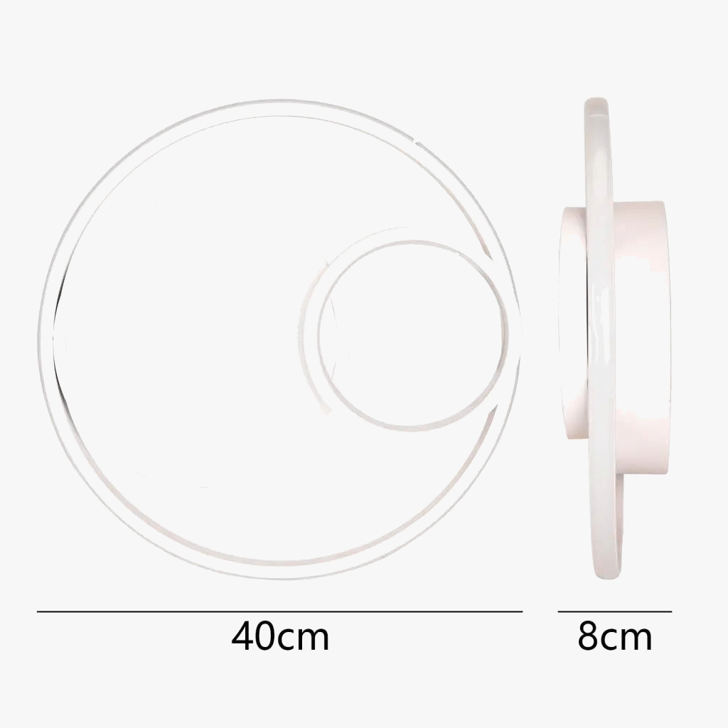 Plafonnier LED Multicolore Moderne | Marco Lucetti