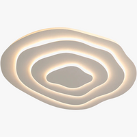Plafonnier LED Blanc Multicouches Moderniste