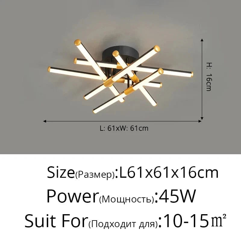 Plafonnier LED Multifonction | Marco Lucetti B 61 cm